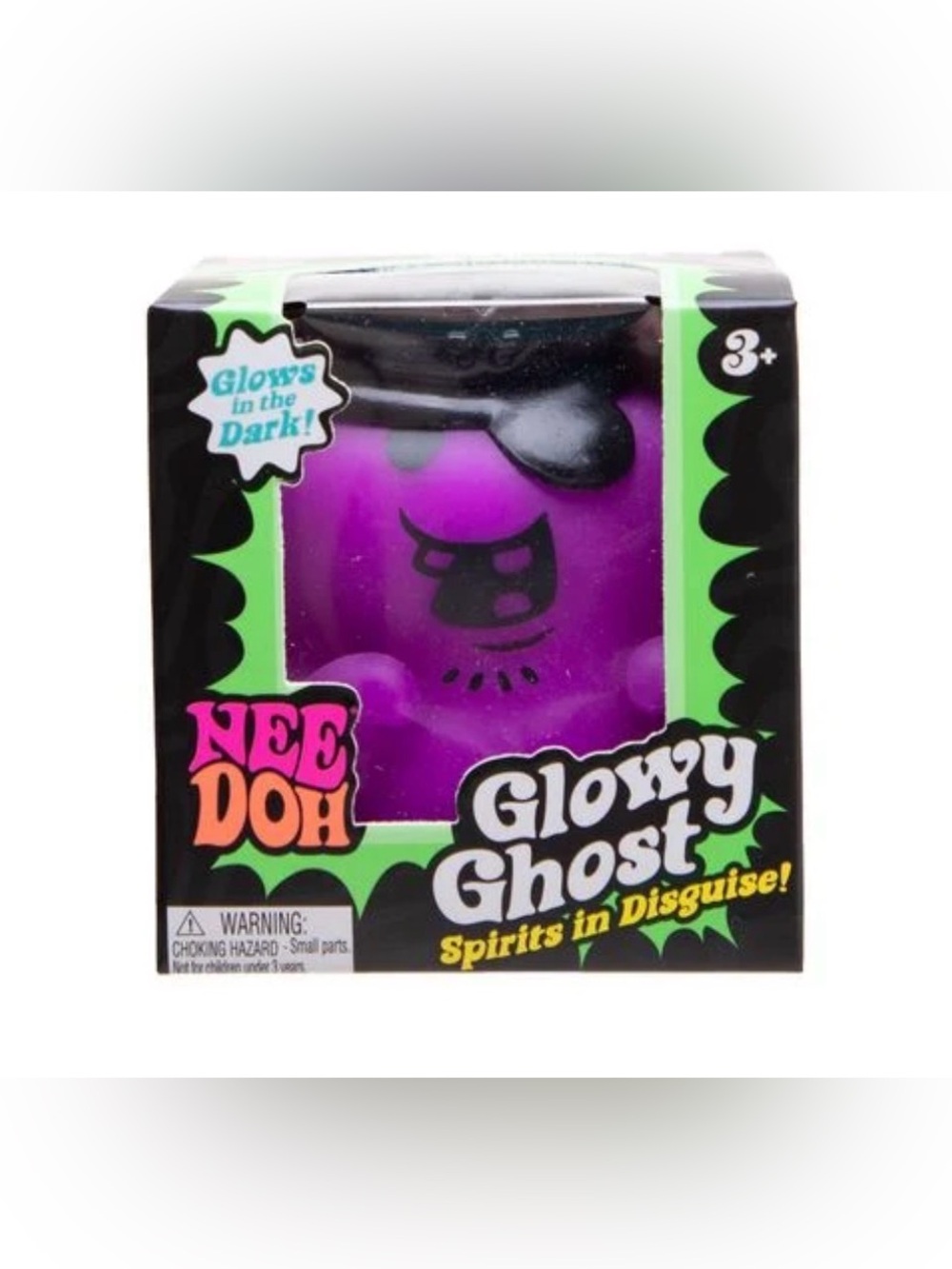 NeeDoh Glowy Ghost Purple Pirate Halloween Spirits In Disguise Needohween New